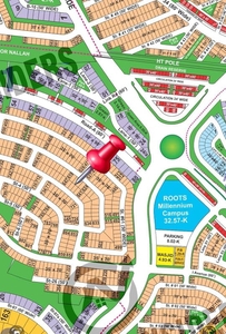 10 Marla Ideal Location plot for sale in sector H Bahira Town Phase 8