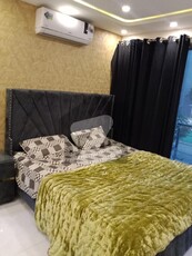 2 Bed Full Furnished Luxury Apartment For Rent Iqbal Block Bahria Town Lahore Rant Demand 80000/- Bahria Town