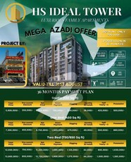 1 BED APARTMENT FOR SALE ON INSTALLMENT PLAN IN IDEAL LOCATION OF BAHRIA BTOWN LAHORE Bahria Town Johar Block