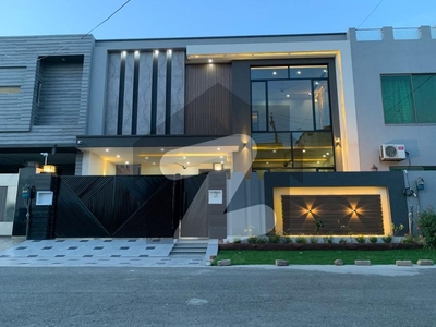 10 Marla Brand New Super Luxury Ultra Modern Design House For sale Wapda Town Phase 1