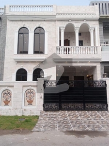 6 Marla Stylish House With Antique Design Park View City Tulip Block