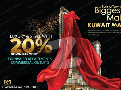 Luxury 2 Bed Furnished Apartment On Installment Plan In Biggest Mall Of Bahria Town Kuwait Mall Bahria Town Nishtar Block