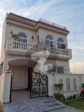 Near Park Masjid And Commercial Market Luxury 5 Marla Spanish Villa House Available For Rent DHA Phase 5