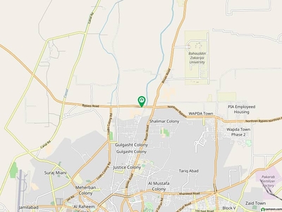 Prominently-Located Commercial Plot Available In Multan Bypass For sale