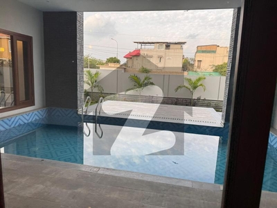 1000 Yards Brand New Corner House With Complete Basement And Swimming Pool DHA Phase 8