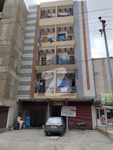Brand New Flat On 3 Floor 750 Sq Ft 2 BED LOUNGE Available For Sale Gulshan-e-Kaneez Fatima Block 4