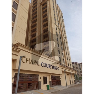 Brand New Lavish Luxurious Apartment 2 Bed Lounge, 5th floor, CHAPAL COURTYARD 2, Near DOW HOSPITAL , Gym, Kids Play Area, Parking Park Chapal Courtyard