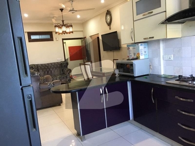 FULLY FURNISHED FLAT FOR RENT Bukhari Commercial Area