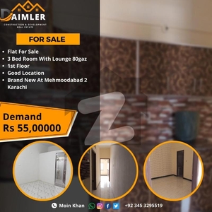 Get An Attractive Flat In Karachi Under Rs. 5500000 Mehmoodabad Number 2