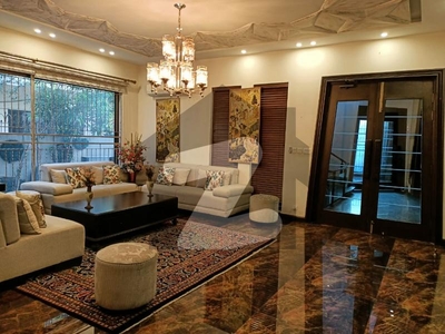 Lavishly Furnished 1-kanal Designer House With Imported Furniture For Rent In Phase-5 DHA Phase 5 Block G