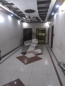 Portion Available On Rent 1st Floor Park Face, Elegantly Designed 3 Bed Drawing With All Attach Bathroom , Kitchens And Lounge And Terrace. Karachi Administration Employees Society