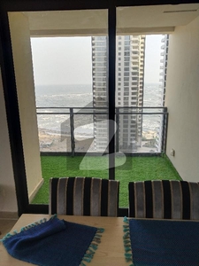 Sea Facing 2 Bedrooms Powder Room Maid Room Full Size Emaar Flat For Rent Emaar Crescent Bay