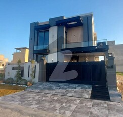 10 Marla Brand New With Basement 120 Ft Road Luxury Modern Design House For Sale In DHA Ph 7 | Near By Park And McDonald'S DHA Phase 7