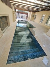 1244 Sq Yds Brand New Fully Equipped House With Swimming Pool For Rent At Posh Location F-6/3