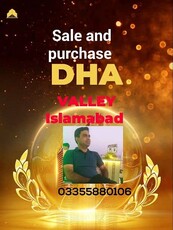 oleander 5 Marla plot for sale in dha valley Islamabad open