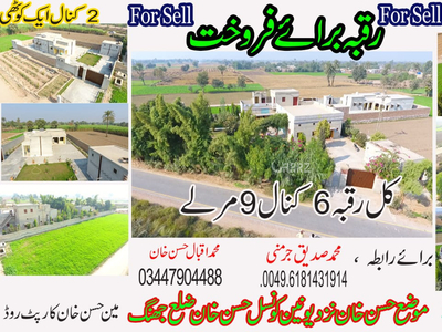 129 Marla Farm House for Sale in Jhang Village Hassan Khan