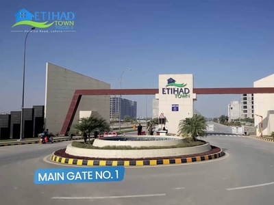 5 Marla Commercial Plots Are Available For Sale In Etihad Town Phase 1 Lahore