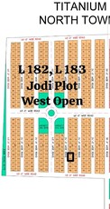 West Open Jodi Plot 80Sqyard Available In Titanium Block