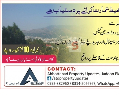 50 Bedroom Industrial Building To Rent in Abbottabad