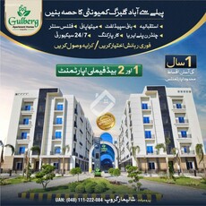 1 Bed Semi Furnished Brand Apartment For Sale In Gulberg City Sargodha