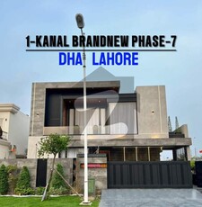 One Kanal Brand New Luxury Ultra-Modern Design Most Beautiful Semi Furnished Bungalow For Sale At Prime Location Of DHA Lahore DHA Phase 7 Block Y