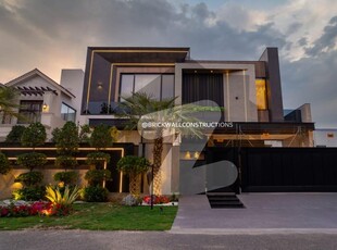 One Kanal Brand New Luxury Ultra-Modern Most Beautiful Full Basement Fully Furnished Home Theater Bungalow Near To Park And Commercial Market For Sale At Prime Of DHA Lahore DHA Phase 6 Block L