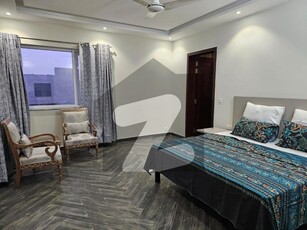 DHA Furnished Kanal Upper Portion For Rent Short Long duration DHA Phase 7 Block Q