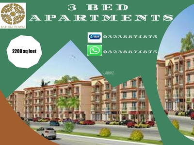 2200 Square Feet Apartment for Sale in Karachi Bahria Heights