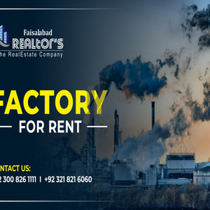 3 Kanal Factory For , , Warehouse On Rent At Locations