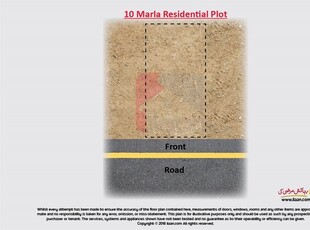 10 marla plot for sale in Block Q, Phase 8, DHA, Lahore