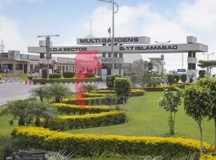 5.6 Marla Plot for Sale in Block F MPCHS Multi Gardens B-17 Islamabad