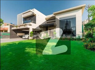 1 KANAL BRAND NEW ULTRA MODERN DESIGN WITH HUGE LAWN AND FULL BASEMENT PLUS SWIMMING POOL AND HOME CENIMA FOR SALE NEAR TO PARK. DHA Phase 8 Block W