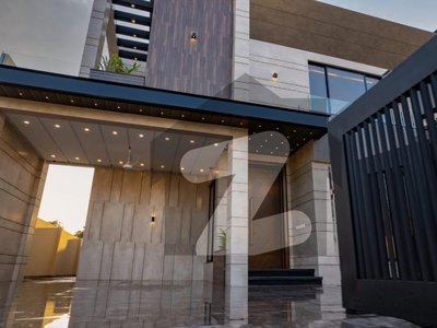 1 Kanal Brand New Super Luxury Ultra Modern Design Double Height Lobby House For sale EME Society