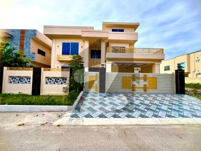 1 KANAL LUXURY BRAND NEW DOUBLE STOREY HOUSE FOR SALE MULTI F-17 ISLAMABAD ALL FACILITY AVAILABLE CDA APPROVED SECTOR MPCHS F-17