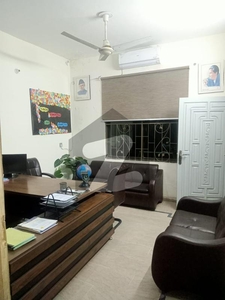 10 MARLA DOUBEL STOREY HOUSE FOR OFFICE RENT IN JOHAR TOWN PHASE 01 Johar Town Phase 1