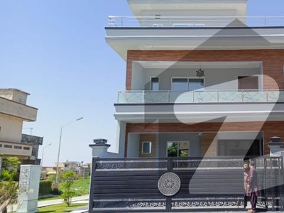35x70 Brand New Modren Luxury House Available For sale in G_13 proper corner Ideal location Rent value 3 Lakh G-13