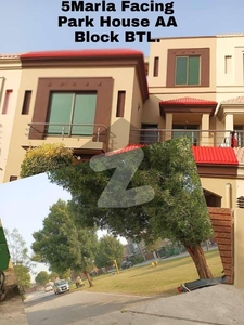 5 Marla Facing Park House For Sale in AA Block Bahria Town Lahore Bahria Town Block AA