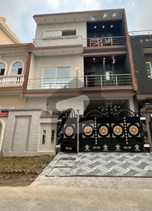 5 Marla Triple Storey Luxury Brand new 5 Bed House Available For Sale In E Block Canal Garden Lahore Canal Garden Block E