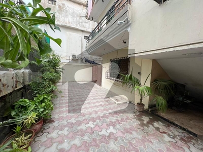 Already Rented Out 3 Bedroom 250 Square Yards Ground Level Renovated Portion Of A Town House In A Proper Boundary Wall Small Complex Located Near SZABIST University Block 5 Clifton Is Available For Sale Clifton Block 5