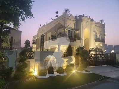 Near Jalal Sons Super Luxurious Spanish Villa 1 Kanal Fully Furnished Bungalow Available For Rent DHA Phase 5