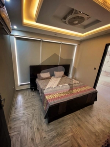 One bed fully furnished apartment for rent in Talha block Bahria town lahore Bahria Town Sector F