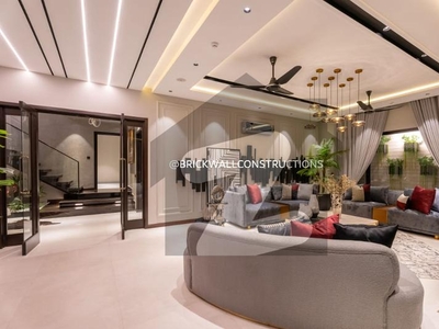 One Kanal Brand New Luxury Ultra-Modern Most Beautiful Full Basement Fully Furnished Home Theater Bungalow Near To Park And Commercial Market For Sale At Prime Of DHA Lahore DHA Phase 6 Block L