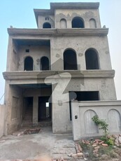 5 Marla Triple Storey Grey Structure House Back Of 10 Marla And Nearby Theme Park For Sale In Overseas Block Park View City Lahore. Park View City Overseas Block