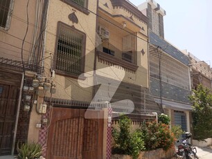 A Well Looking Double Storey West Open Park Facing House With All Facilities Available For Sale North Karachi Sector 10