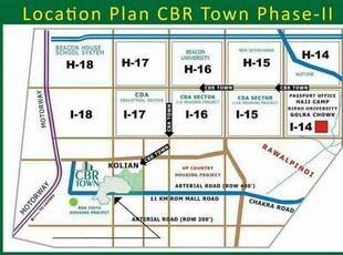 Plot in ISLAMABAD CBR Town Available for Sale