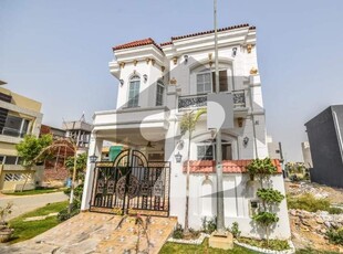 5 MARLA BRAND NEW WHITE SPANISH HOUSE AVAILABLE FOR RENT DHA 9 Town