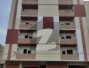 900 Sq Feet Brand-New Flat For Sale Azam Basti Near Nadra Phase1 Dha Karachi 2 Bed Drawing Dinning All Occupied Building Chance Deal Azam Basti