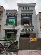 With Gas Installed and Ready Prime Location Beautiful 5 Marla Double Story House for Sale in AECHS Airport Housing Society Near Gulzare Quid and Express Highway Airport Housing Society