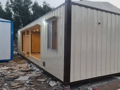 caravan container office container prefab cabin portable toilet porta cabin