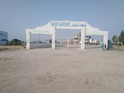 TRANSFER Highly Desirable Prime Location Residential Plot Available In Saadi Garden Block 5 For Sale